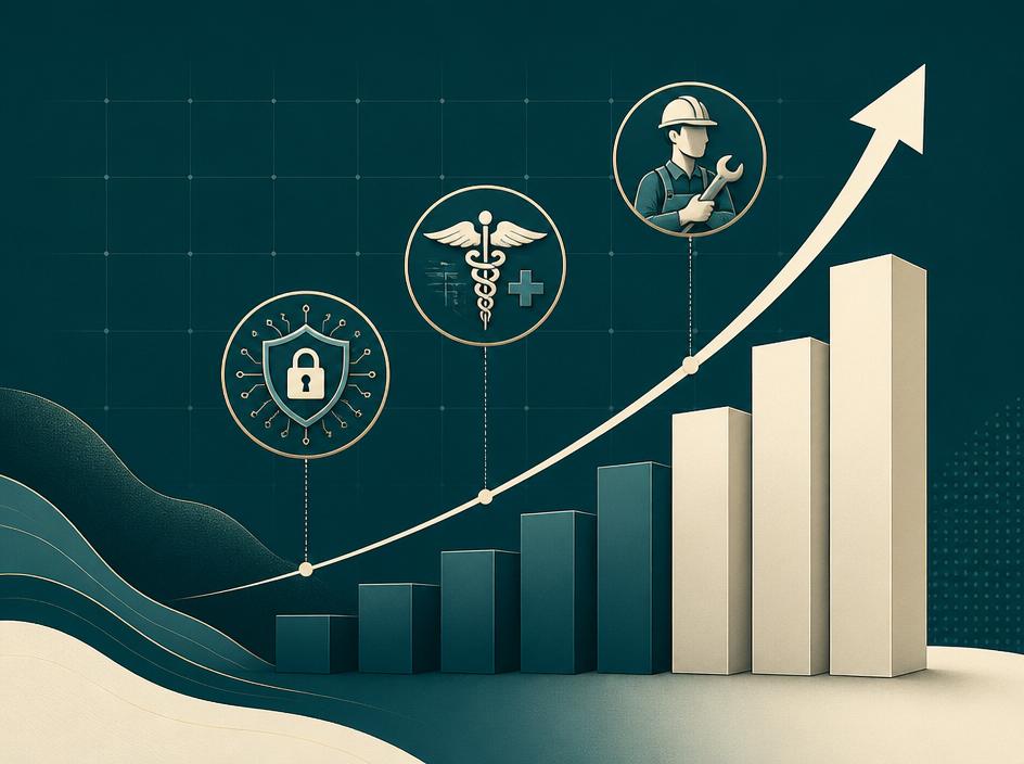 The five fastest-growing certificate fields for 2026